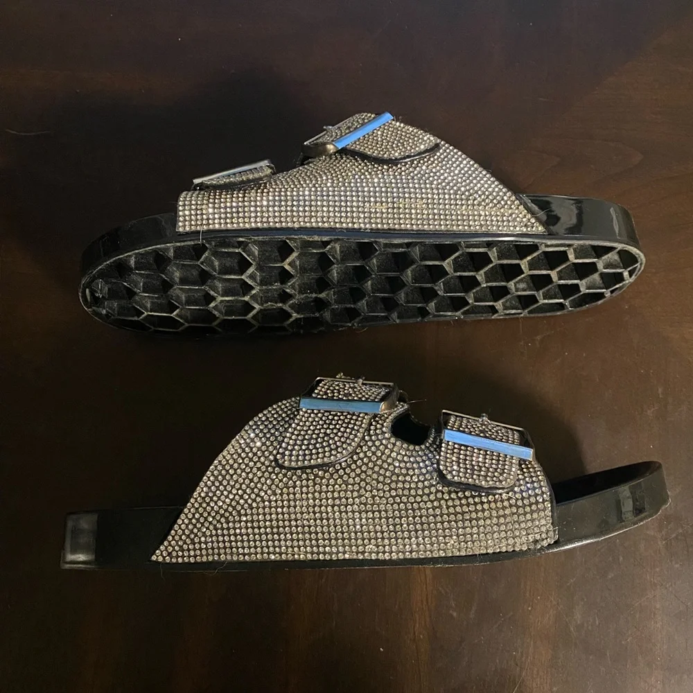 Torrid Rhinestone Jelly Slides - Picture 3 of 7